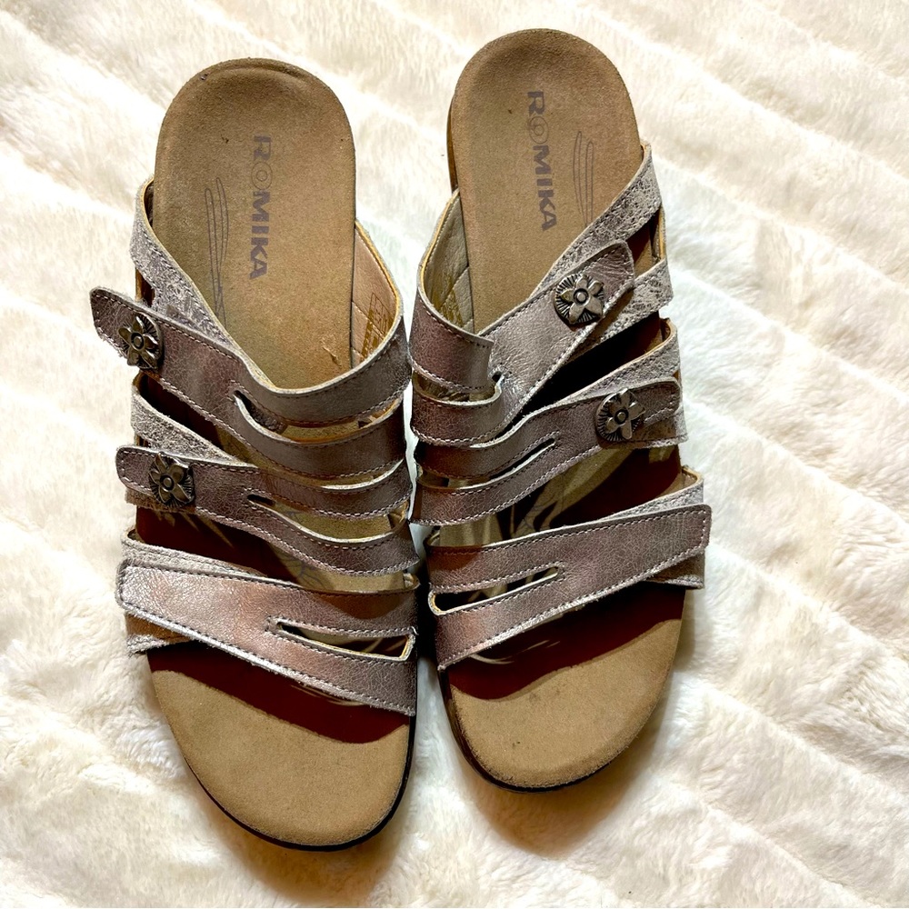 Romika Wedge Sandals, Size: 40, (8.5), EUC!!